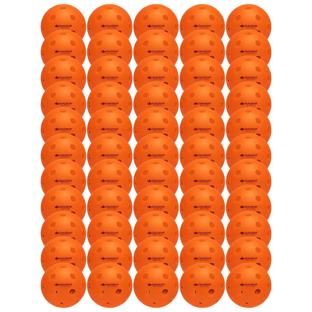Orange Official Indoor Pickleball