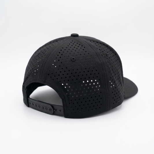 Mesh High-Airflow Performance Cap - Stealth Black