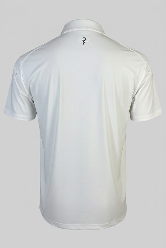 Jamo Fashion Plain Polo - White