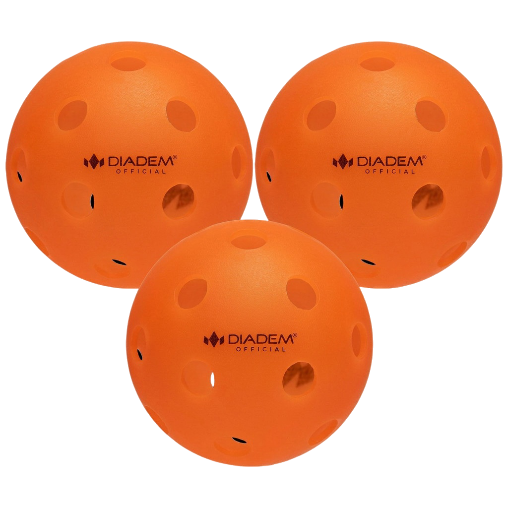 Orange Official Indoor Pickleball
