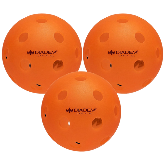 Orange Official Indoor Pickleball