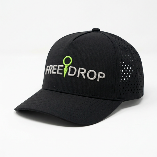 Mesh High-Airflow Performance Cap - Stealth Black