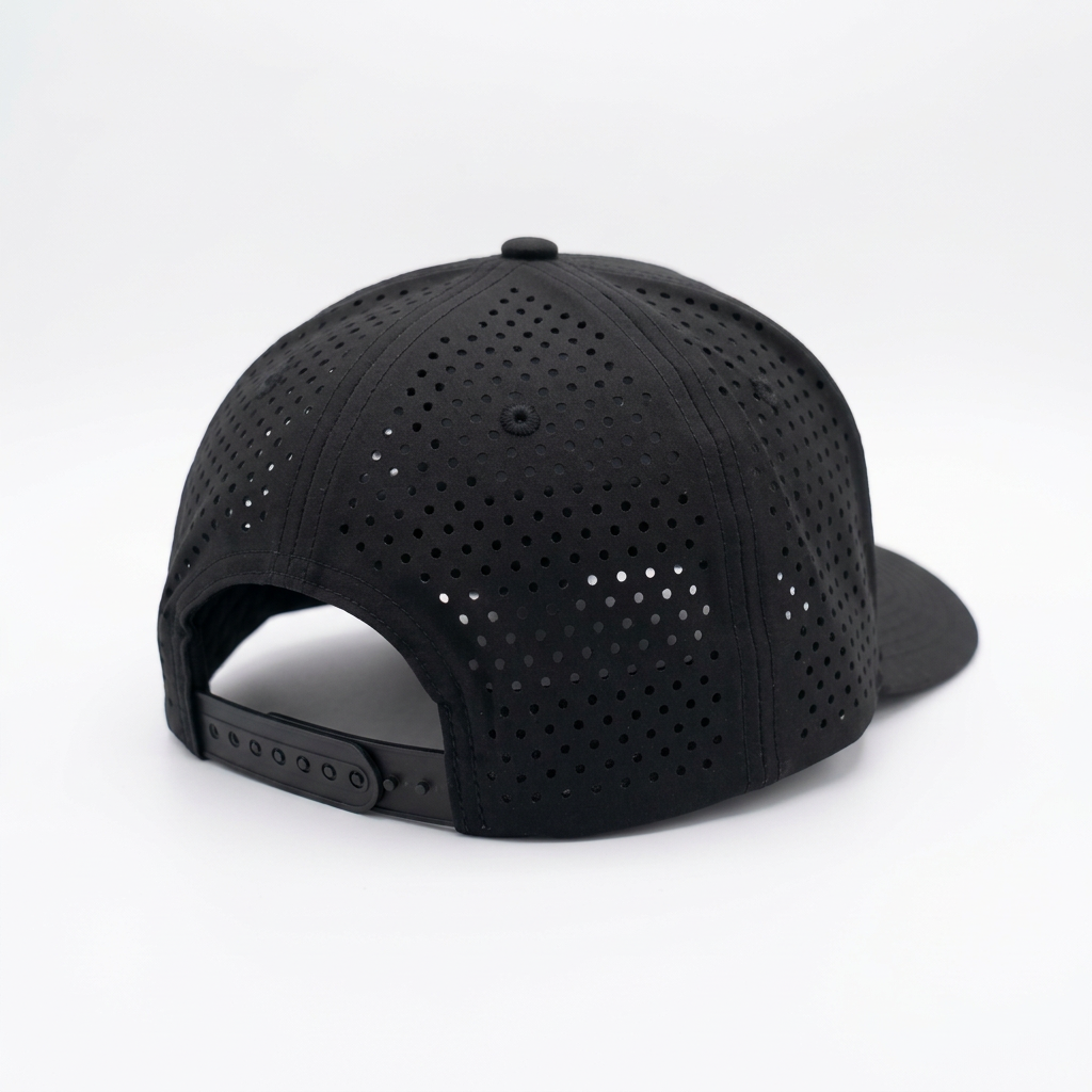 Mesh High-Airflow Performance Cap - Stealth Black