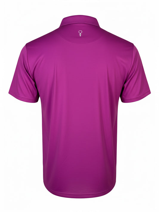 Jamo Fashion Plain Polo - Wine