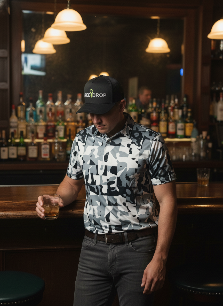 Scotty Performance Polo - Black