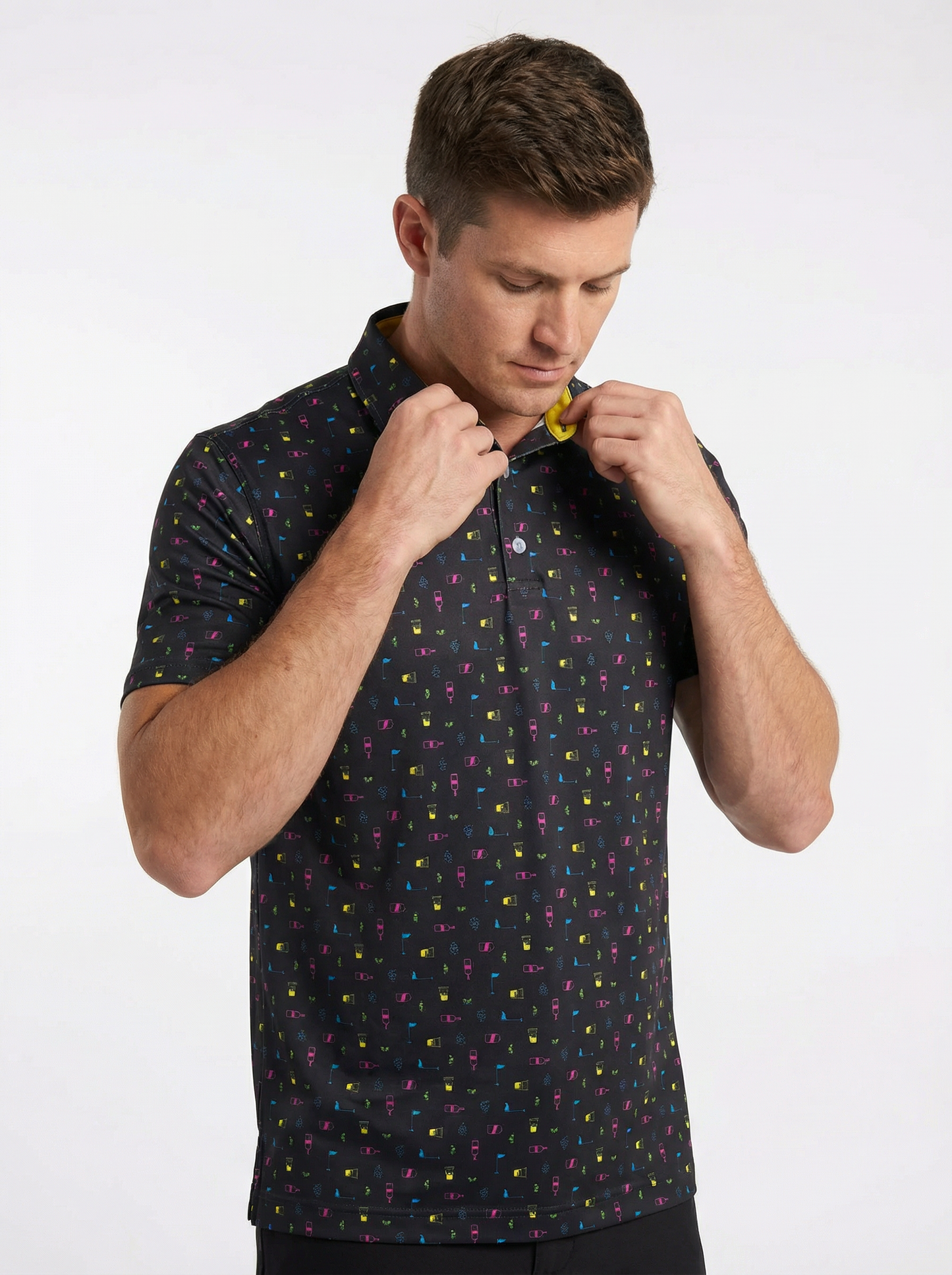 Dawson Performance Polo - Black