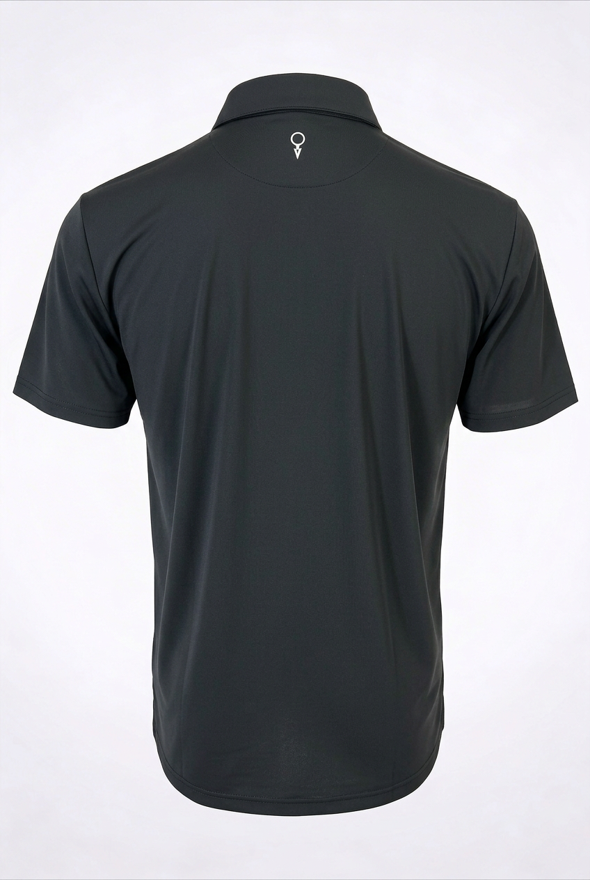 Jamo Fashion Plain Polo - Black