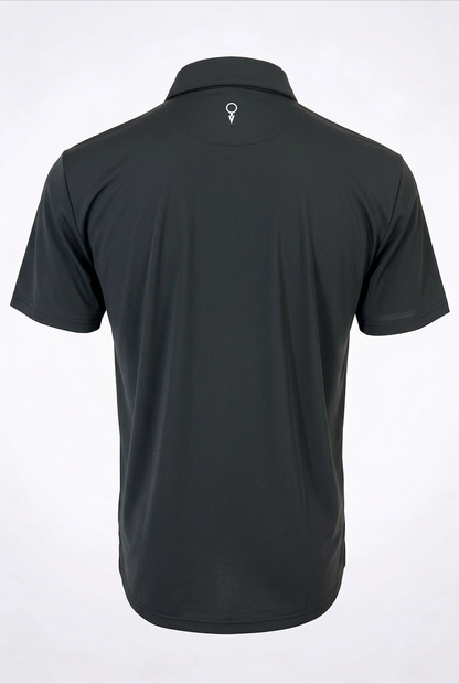 Jamo Fashion Plain Polo - Black
