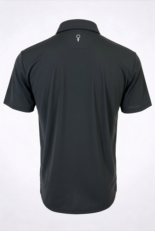 Jamo Fashion Plain Polo - Black