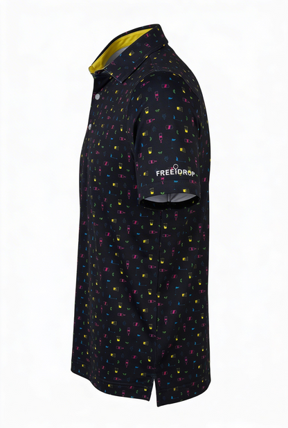 Dawson Performance Polo - Black