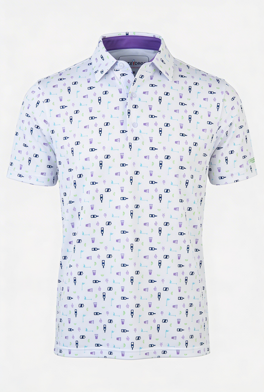 Dawson Performance Polo - White