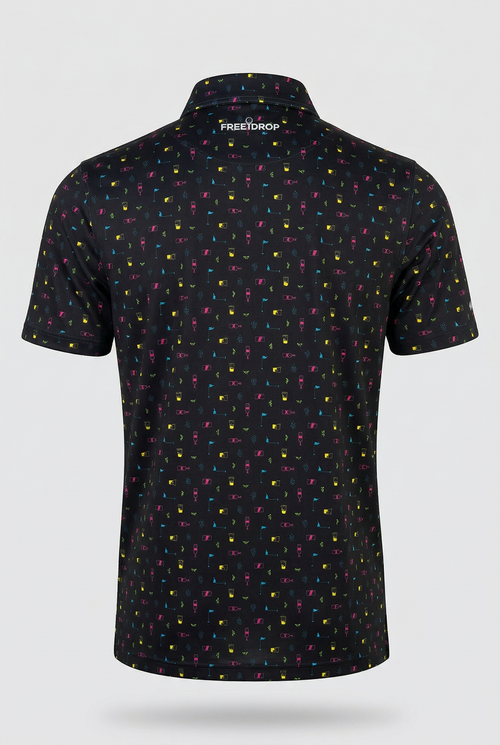 Dawson Performance Polo - Black