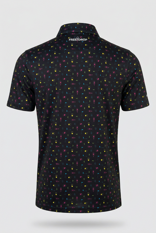 Dawson Performance Polo - Black