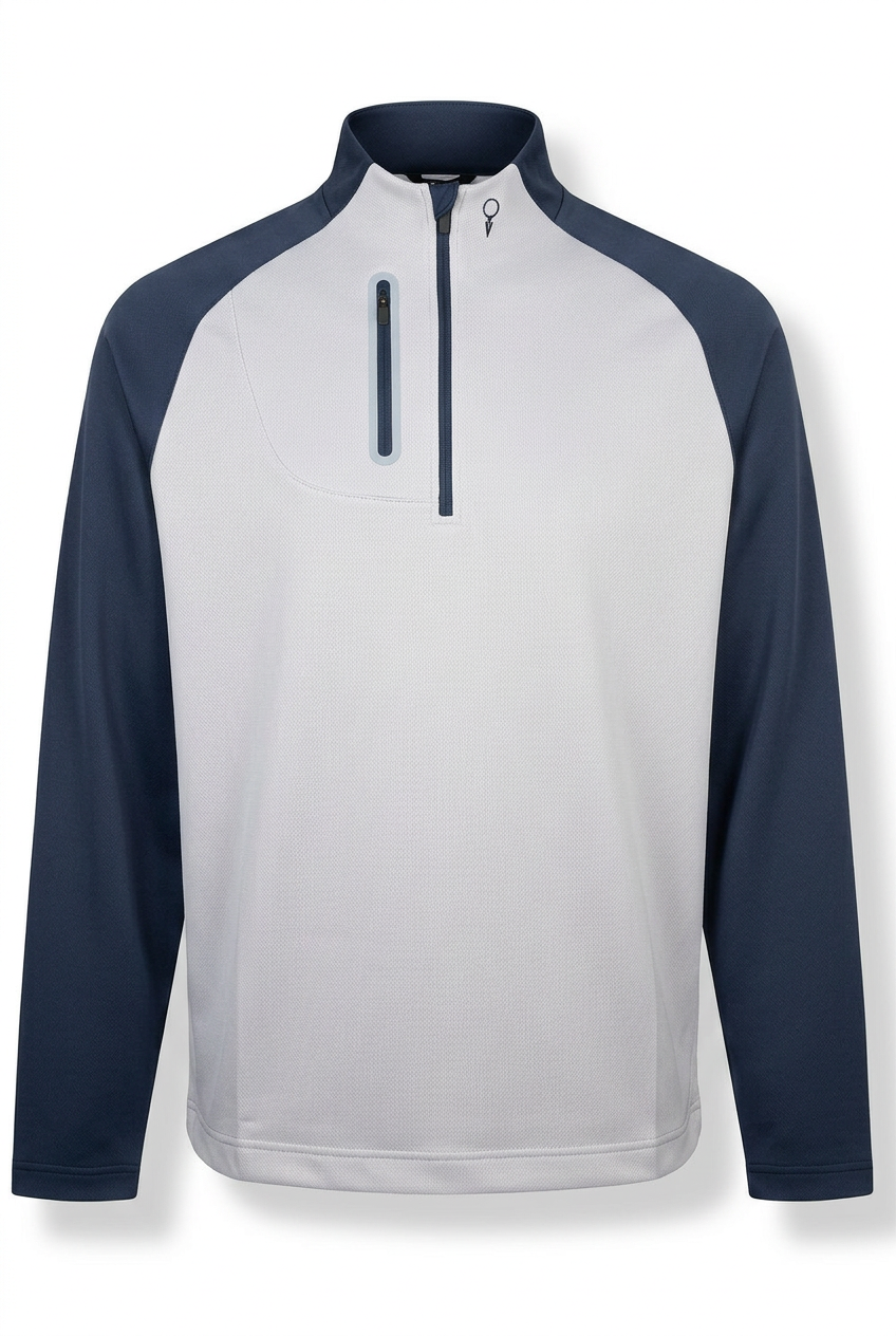 Martin Technical Quarter Zip Outerwear - Grey