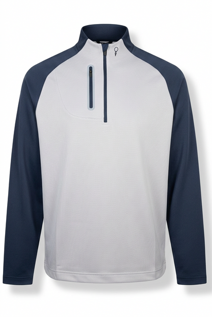 Martin Technical Quarter Zip Outerwear - Grey