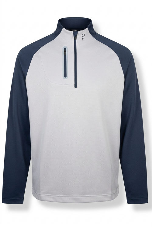 Martin Technical Quarter Zip Outerwear - Grey