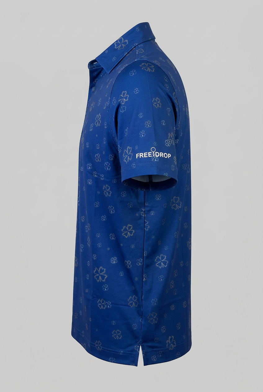 Sean Fashion Polo - Blue