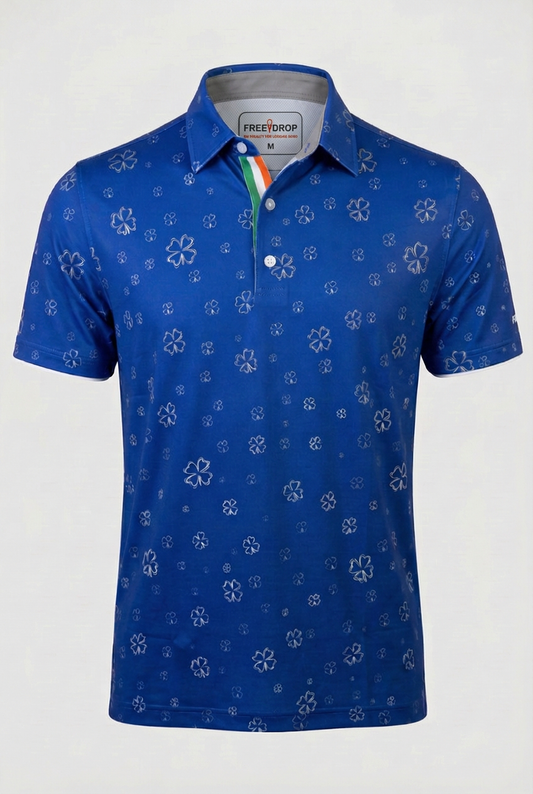 Sean Fashion Polo - Blue