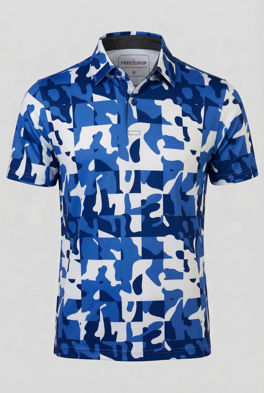 Scotty Performance Polo - Blue