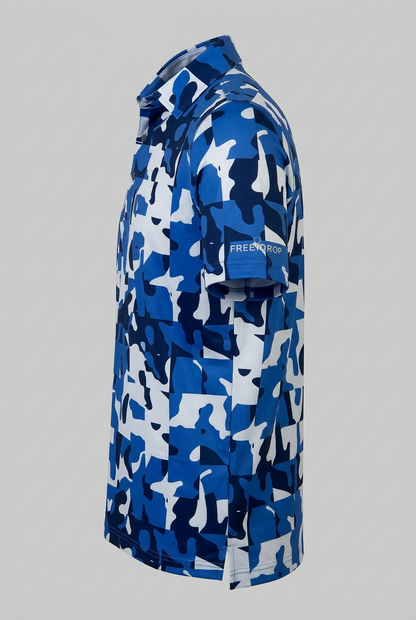 Scotty Performance Polo - Blue