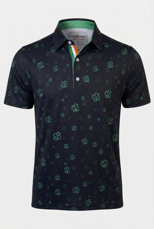 Sean Fashion Polo - Black